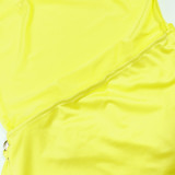 Women One Shoulder Bodycon Dress