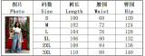 Women Wide Leg Washed Denim Pants