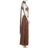 Women Summer Hollow Out Low Waist Slim Fit Dress