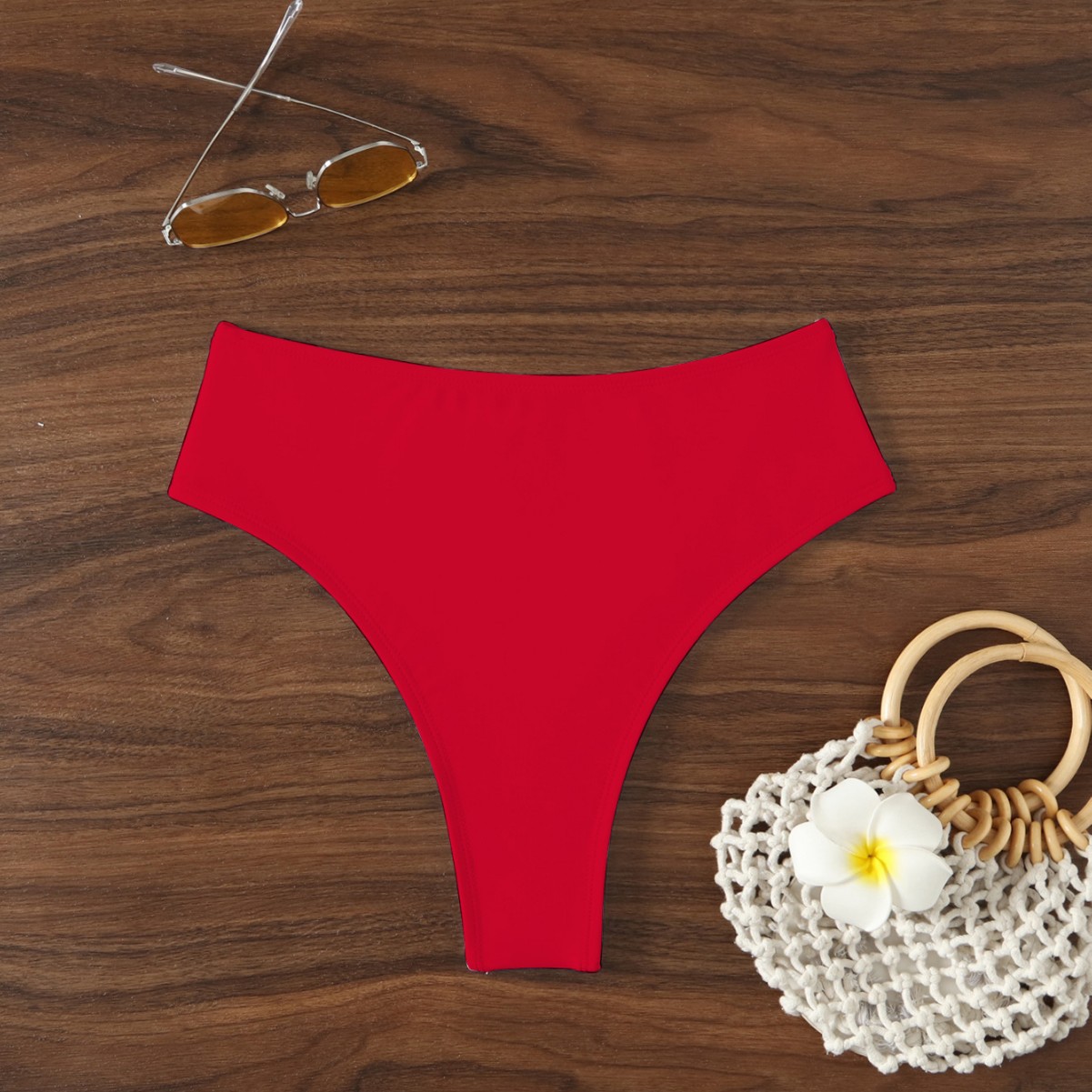Thong Bikini Swim Trunks for Beachwear