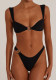 Women Lace-Up Sexy Bikini Two Pieces Swimwear
