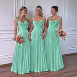 Women Bridesmaid Strap Dress