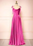 Women Bridesmaid Strap Dress