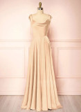 Women Bridesmaid Strap Dress