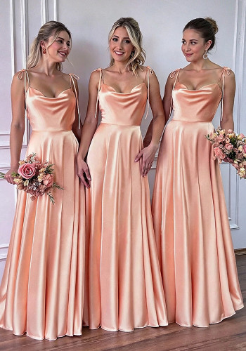 Women Bridesmaid Strap Dress