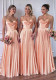 Women Bridesmaid Strap Dress