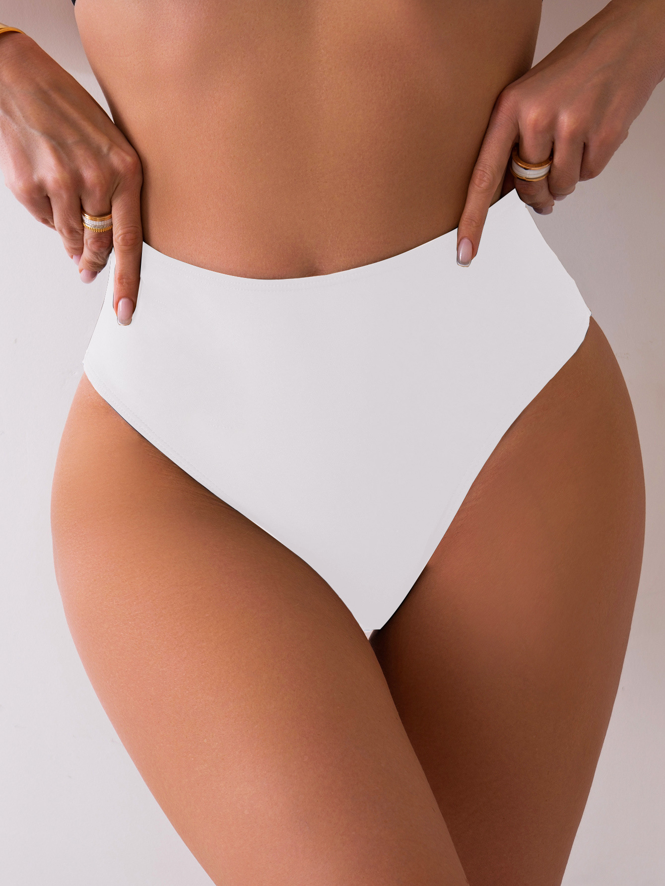 Thong Bikini Swim Trunks for Beachwear