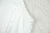 Women's Chic Black & White Patchwork Turtleneck Slim Waist A-Line Mini Dress