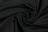 Women's Sexy Holiday Fashion Bodycon Stand Collar Solid Mini Dress