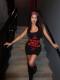 Women Sexy Letter Printed Spaghetti Strap Dress