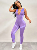 Women Casual Sporty Sleeveless Jumpsuit