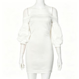 Women Sexy Off Shoulder Bodycon Dress