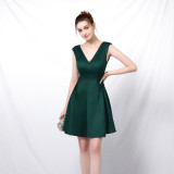 Women Formal Party Sexy Elegant Bridesmaid Evening Dress