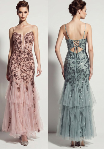 Women Formal Party Mermaid Evening Dress
