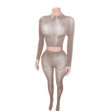 Women Sexy Top and Pant Two-Piece Set