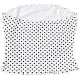 Summer Women Sexy Strapless Camisole Polka Dot Top