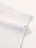 Women Summer Letter Bow Print T-Shirt Sexy Short-Sleeve Crop Top
