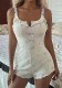 Women Floral Home Wear Casual Camisole Bodysuit