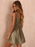 Women summer Holidays tie dress