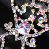 Women Exotic Ball Anklet Geometric Rhinestone Toe Chain Rhinestone Foot Jewelry