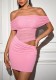 Summer Women Mesh Off-Shoulder Open Waist See-Through Bodycon Mini Dress