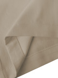 Women Solid Sleeveless V-Neck Tie Front Top with Drawstring Wide-Leg Two-Piece Pants Set