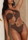 Women One-Shoulder Asymmetric One-Piece Swimsuit