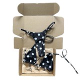 Women Spaghetti Strap Polka Dot Bikini Holiday Beach Two-Piece Swimsuit
