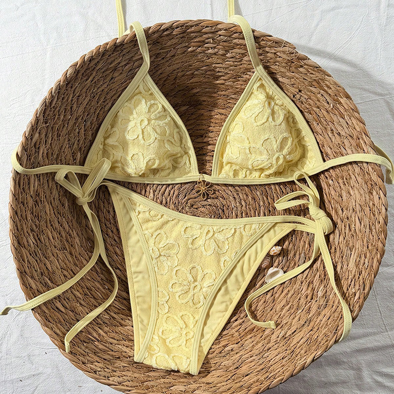 Printed Two-Piece Bikini Swimsuit for Beachwear