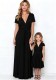 Family Wear Women Girls Sleeveless Dress