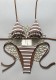 Women Stripe Halter Neck Sexy Bikini Beach Holiday Two-Piece Swimsuit
