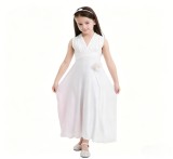 Family Wear Women Girls Sleeveless Dress