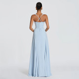 Women Elegant Formal Party Sexy Strap Maxi Dress