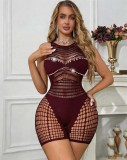 Women Hollow Out Sexy Beaded Lingerie