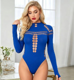 Women Hollow Out Mesh Sexy Bodysuit