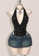 Summer Women Sequin Rhinestone Deep Neck One-Piece Sexy Swimsuit