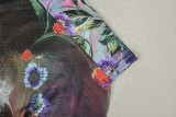 Summer Women Strap Printed Maxi Dress