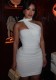 Slim Fit Women Halter Neck Chic Ruched Strapless Solid Lace-Up Bodycon Dress