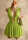 Summer Deep V Neck Sexy Holidays Dress