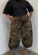 Plus Size Women Camouflage Pocket Lantern Jogger Pants