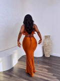 Women Spring/Summer African Sexy Holidays Dress
