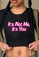 Women Printed Crop Top T-Shirt