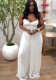 Women Summer African Camisole Elegant Formal Party Jumpsuit