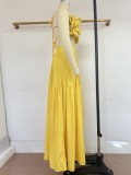 Women Summer African Camisole Top and Skirt Two-Piece Set