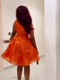 Women Summer African Holidays Elegant Maxi Dress Dresses