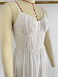 Women Summer African Camisole Elegant Formal Party Jumpsuit