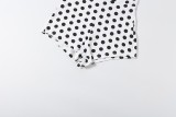 Summer Women's Polka Dot Halter Neck Low Back Bodycon Jumpsuit