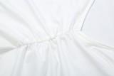 Spring Women's Halter Neck Low Back Tight-Fitting Jumpsuit