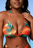Women's Halter Neck Tie-Up Bikini Top