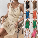 Women's Cutout Strap Beach Dress